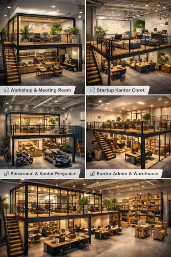 Mezzanine Ruang Kantor di Tangerang Kota