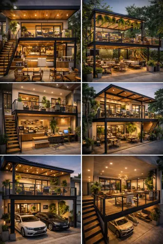 Mezannine Cafe Modern di Tangerang Kota