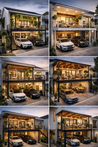 Mezannine Teras Rumah Keren di Tangerang Kota